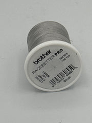 Brother Silver 100% Polyester Color Fast, High Shine Embroidery Thread ETP005