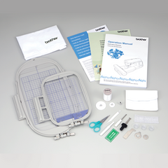 Brother NQ1700E Embroidery Only Machine Bundle with SABESBLUE Software