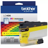 LC406YS INKvestment Tank Standard-yield Ink, Yellow.