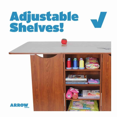 Arrow Kangaroo Kookaburra Cutting Table with Storage