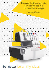 bernette 42 FUNLOCK Serger Overlock machine