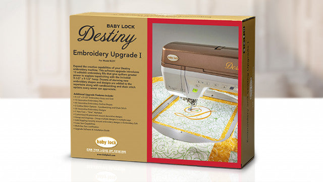 Model#: BLDY-U Destiny Embroidery Upgrade