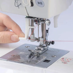 Juki HZL-HT740 Compact Size Computer Controlled Sewing Machine with 116 Stitch Patterns and 2 Fonts