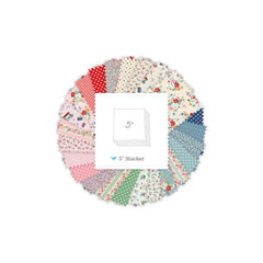 Riley Blake Cath Kidston Signature Collection 5 Inch Stacker, 42 Pcs.