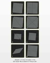 AccuQuilt GO! Qube Mix & Match 8” Block