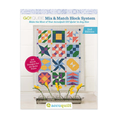 AccuQuilt GO! Qube Mix & Match Block System Pattern Book-2nd Edition
