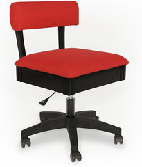 Arrow Hydraulic Sewing Chair with Lumbar Support