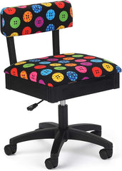 Arrow Hydraulic Sewing Chair with Lumbar Support