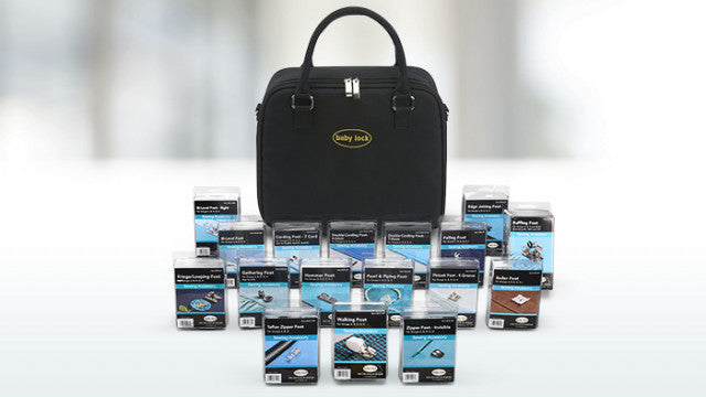 Baby Lock BLMAFTKIT Baby Lock Foot Kit - 17 Piece