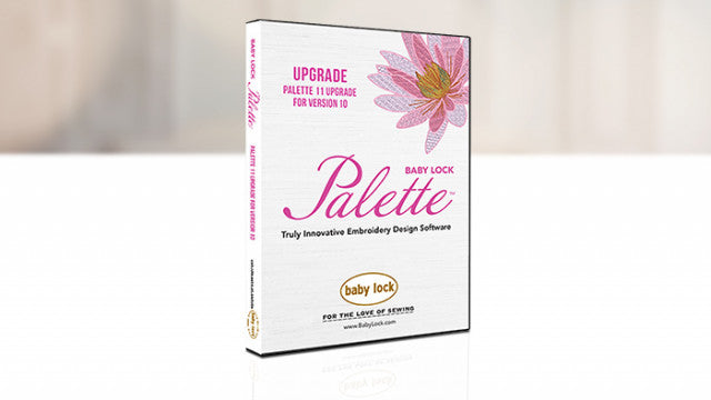 Babylock ECS11U Palette Version 11 Upgrade from Version