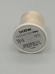 Brother Linen 100% Polyester Color Fast, High Shine Embroidery Thread ETP307