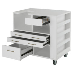 Ava Ash White Embroidery Cabinet - Janome / Juki