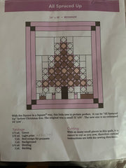 Square in a Square Quilt Course - All Spruced Up Christmas Tree - Flowood