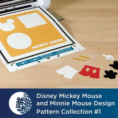 Brother Disney Mickey Mouse & Minnie Mouse Pattern Collection #1 (CADSNP01)