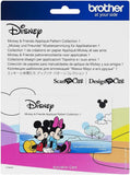 Brother Disney Mickey & Friends Appliqué Pattern Collection (CADSNP03)