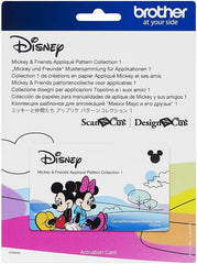 Brother Disney Mickey & Friends Appliqué Pattern Collection (CADSNP03)