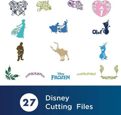 Brother Disney Frozen Home-Deco Pattern Collection (CADSNP04)