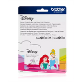 Brother Disney Cinderella & Ariel Design Pattern Collection (CADSNP07)