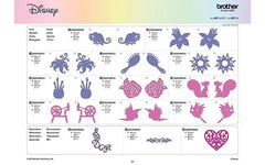 Brother Disney Rapunzel & Aurora Design Pattern Collection (CADSNP08)