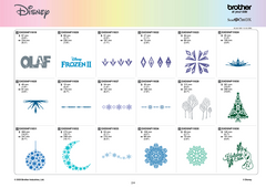 Brother Disney Frozen 2 Design Collection (CADXDSNP11)