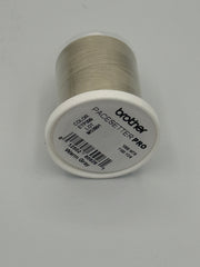 Brother Warm Gray 100% Polyester Color Fast, High Shine Embroidery Thread ETP399