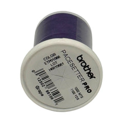 Brother Grape 100% Polyester Color Fast, High Shine Embroidery Thread ETP01066