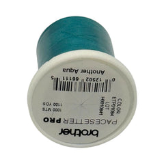 Brother Another Aqua 100% Polyester Color Fast, High Shine Embroidery Thread ETP01084
