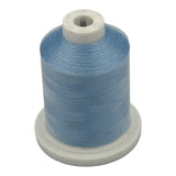 Brother Baby Blue 100% Polyester Color Fast, High Shine Embroidery Thread ETP0026