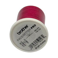 Brother Bright Azalea 100% Polyester Color Fast, High Shine Embroidery Thread ETP0012