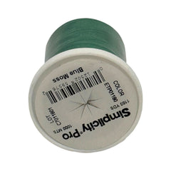 Brother Blue Moss 100% Polyester Color Fast, High Shine Embroidery Thread ETP01180
