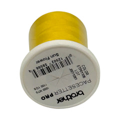 Brother Sun Flower 100% Polyester Color Fast, High Shine Embroidery Thread ETP01106