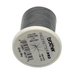 Brother Grey Sky 100% Polyester Color Fast, High Shine Embroidery Thread ETP01156