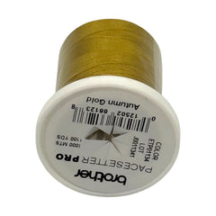 Brother Autumn Gold 100% Polyester Color Fast, High Shine Embroidery Thread ETP01134