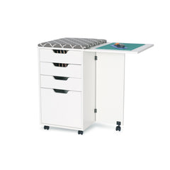 Kiwi Sewing Cabinet - Ash White, Teak or Grey