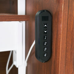 Aussie Dual Rail Electric Sewing Cabinet FREE FLOOR LAMP