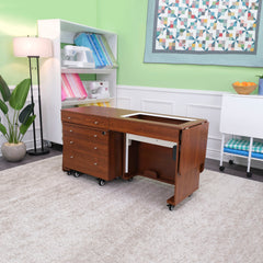 Kangaroo & Joey Dual Rail Electric Sewing Cabinet FREE FLOOR LAMP