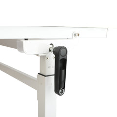 Tasmanian Adjustable Height Sewing Table - Ash White