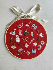 MakeBox & Co. The 24 Days of Advent Embroidery Kit, 9