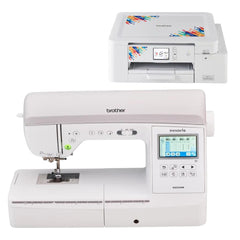 Brother NQ3550W Sewing & Embroidery Machine Bundle with FREE SP1 Sublimation Printer
