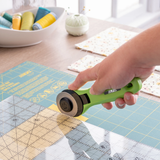 Olfa 45mm Quick-Change Rotary Cutter – Lime