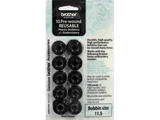 Brother Prewound Black Embroidery Bobbin Thread (PWB250B)