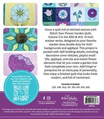 Riley Blake Machine Embroidery Stitch Your Flower Garden - Machine Embroidery Designs USB (ME100SFG26R3)