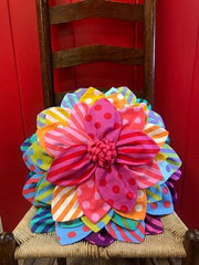 Brewer Petal Pop Zinnia Pillow Pattern – view 2