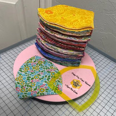 Brewer Petal Template for Petal Pop Zinnia Pillow – view 3