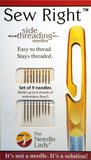 The Needle Lady's Side Threading Needles 9pc