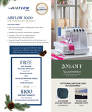 The Innov-ís AIRFLOW 3000 Air Serger