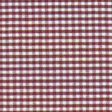 Crimson Gingham Fabric - 1/16