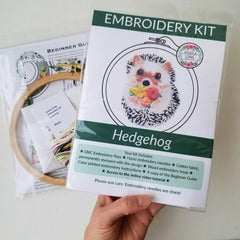 Jessica Long Hedgehog Hand Embroidery Kit