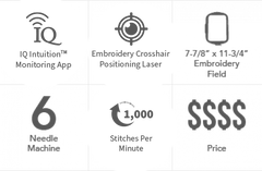 Baby Lock Array Multi Needle Embroidery Machine