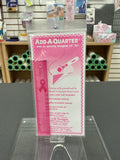 CM Designs Add-A-Quarter Ruler – 1-1/2 in x 12 in, Pink (Breast Cancer Awareness)